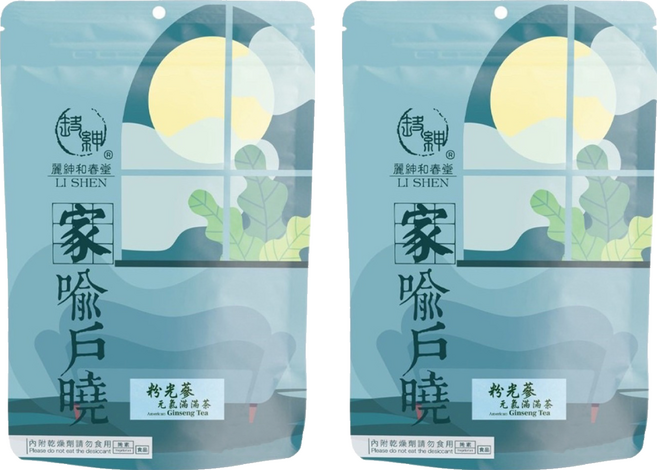 麗紳和春堂 粉光蔘元氣茶, 6g, 10包, 2組