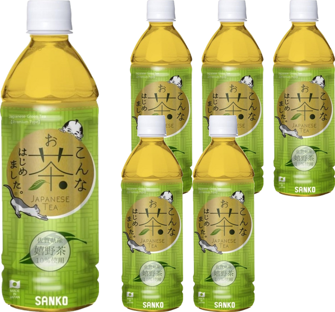 日本 SANKO 嬉野茶葉 旨味綠茶, 500ml, 6個