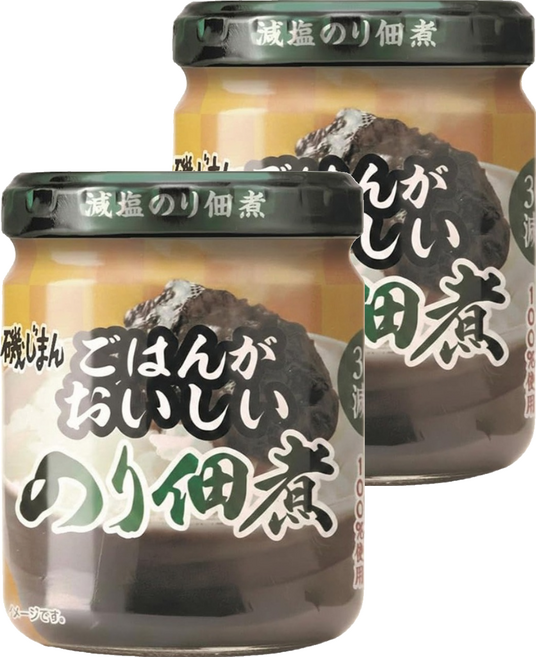 Isojiman 減鹽海苔佃煮, 120g, 2個