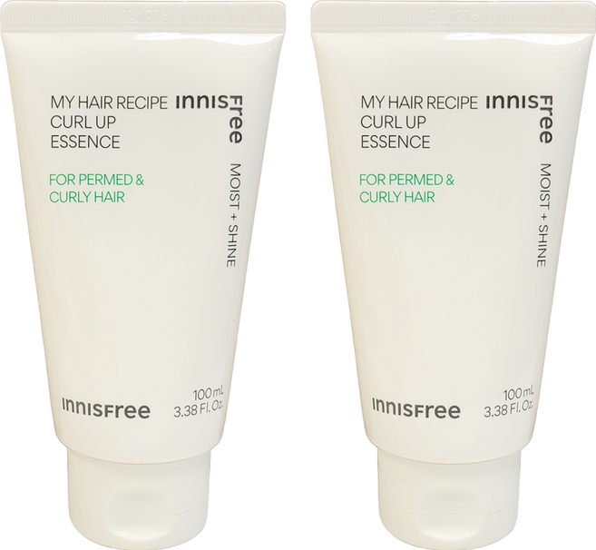 INNISFREE 台灣公司貨 我的秀髮 輕舞柔亮精華乳 捲髮專用, 2個, 100ml