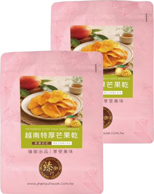 臻御行 越南特厚芒果乾, 2個, 300g