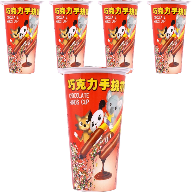 川元食品 巧克力杯, 25g, 5個