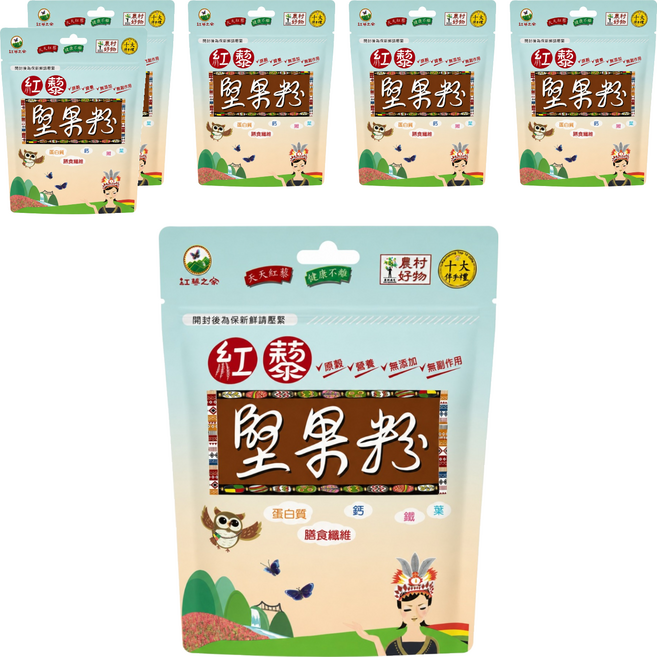 紅藜之家 紅藜堅果粉, 275g, 6個