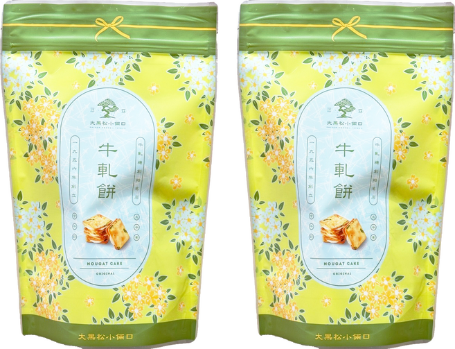 SALICO FOODS 大黑松小倆口 牛軋餅袋裝 8入, 2個, 116g