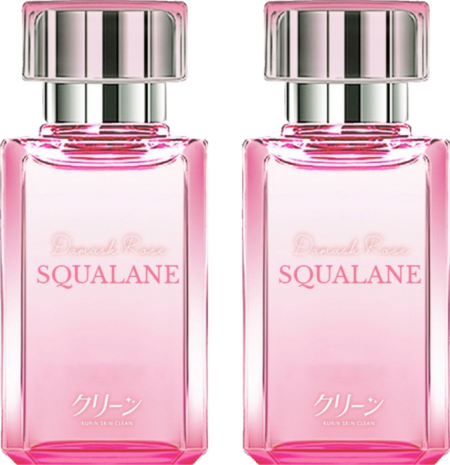 Kurin 角鯊烷極滋潤天然大馬士革玫瑰養顏油, 30ml, 2個