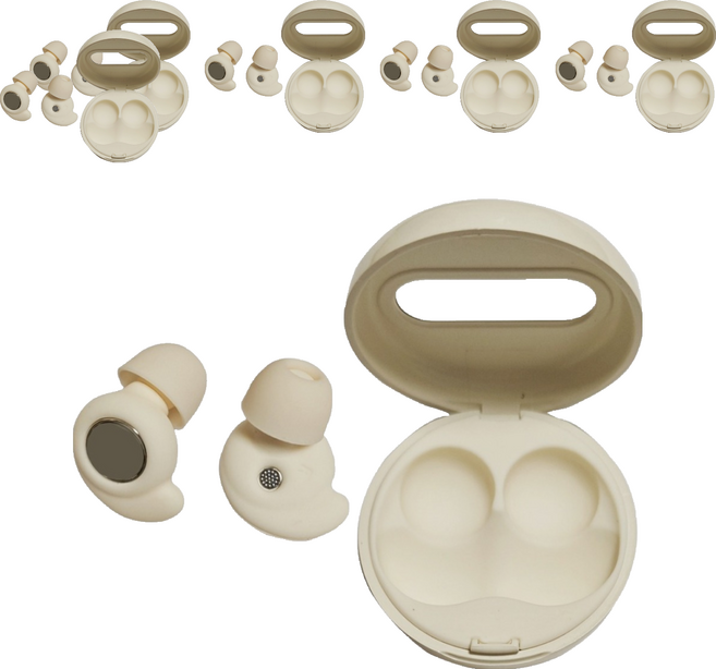 Kyhome Y29隔音降噪耳塞 膚白色, 6組, 2個裝