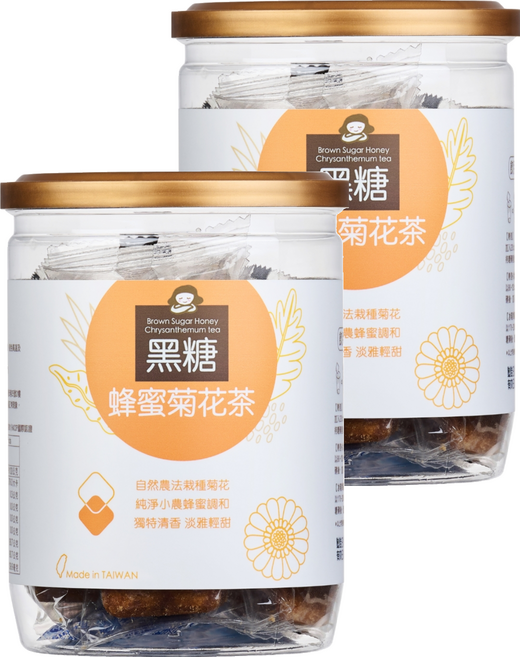 蜜思朵 黑糖蜂蜜菊花茶, 17g, 2個, 12個裝