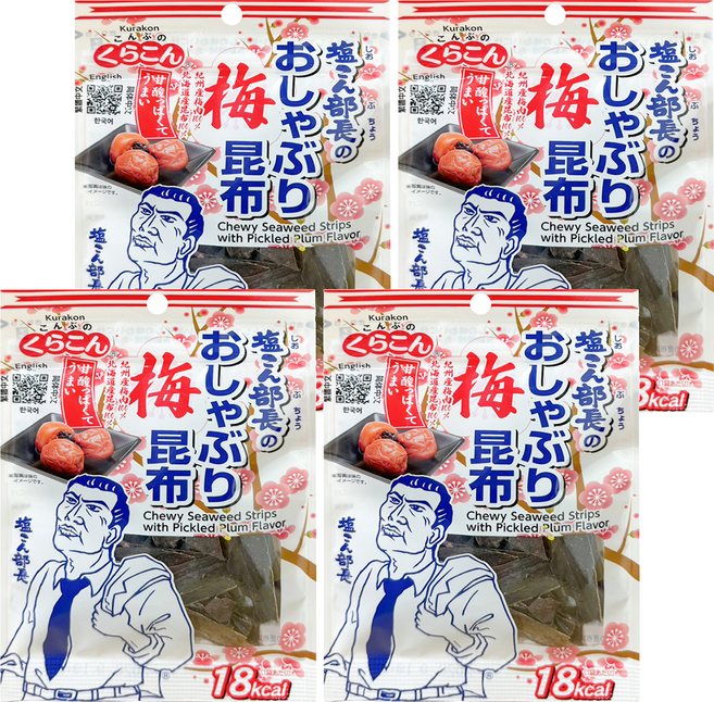 Kurakon 鹽部長 梅昆布, 9g, 4個