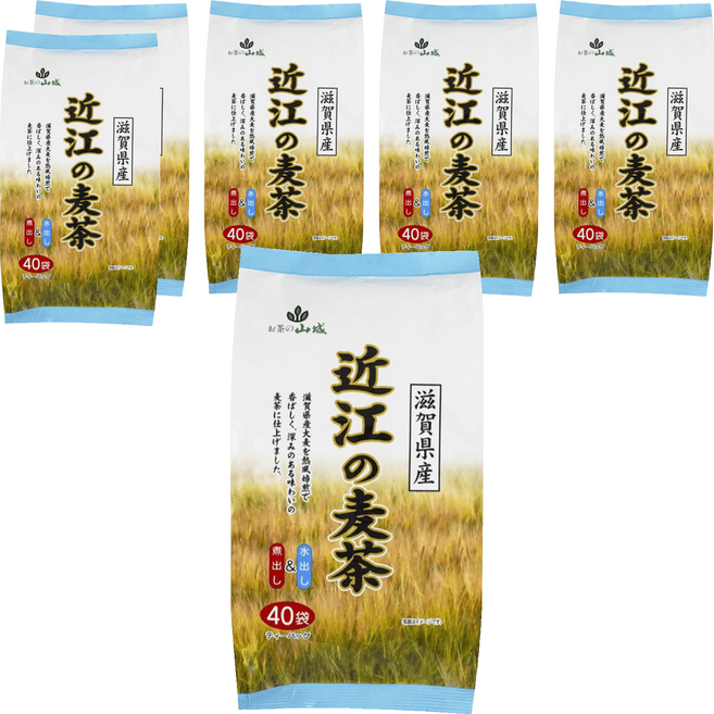 山城物產 近江麥茶, 8g, 6套, 40個裝