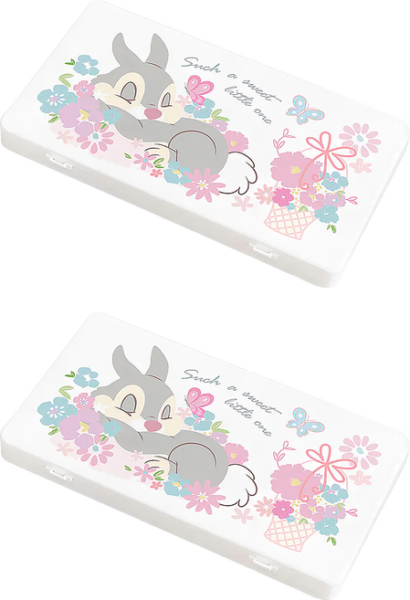 迪士尼 Disney tusmtusm 防疫收納盒 置物盒/零錢盒DN0362, 午睡桑普 白色, 2個