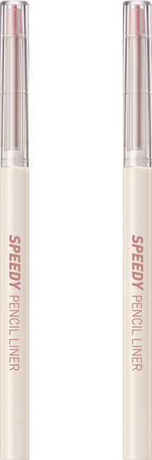 peripera 台灣公司貨 速描眼線膠筆 0.13g, 07 淺玫粉, 2個
