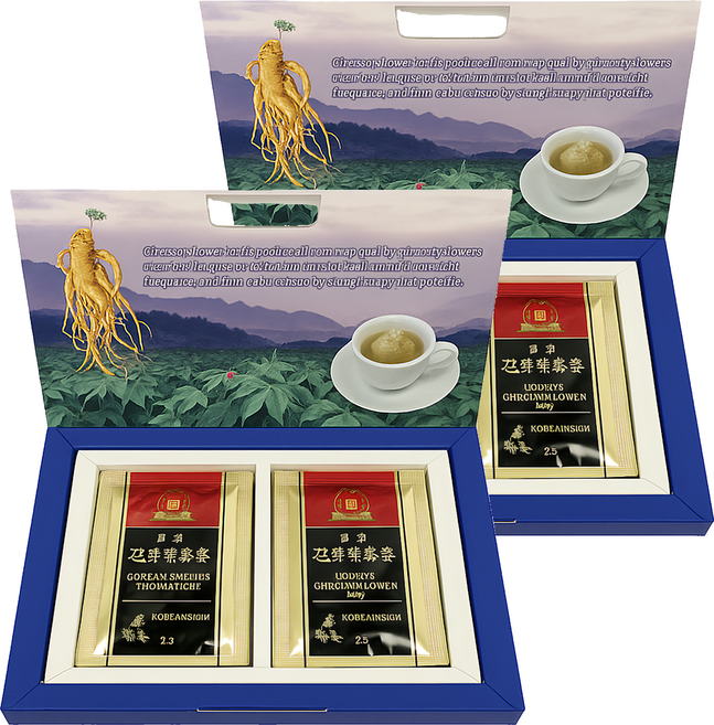 GINSENG 金蔘 純正花旗蔘根茶 原粒, 2g, 0ml, 10包, 2盒