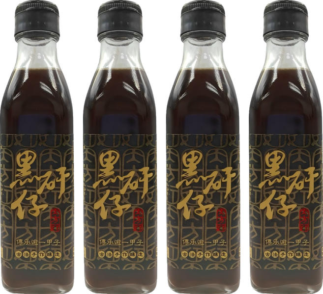 黑矸仔 壺底蔭油, 4個, 200ml
