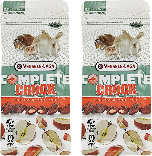 VERSELE-LAGA 凡賽爾 全方位小寵物夾心球 蘋果口味, 50g, 2包
