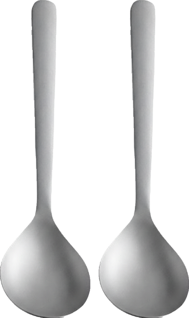 TEMPEST 純鈦湯勺 餐桌款 18cm, 鈦本色, 2支