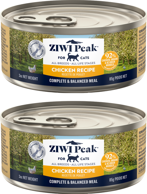 ZIWI Peak 滋益巔峰 貓用主食罐, 雞肉, 85g, 2個