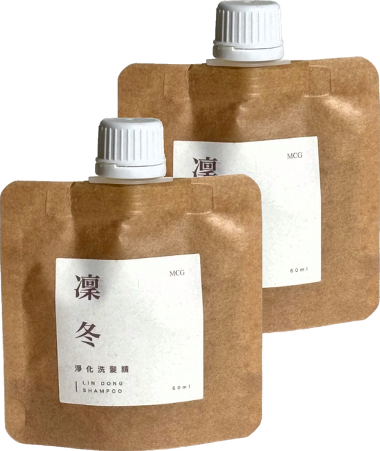MCG 米璽聚 大地根迭系列 凜冬淨化洗髮精, 2個, 60ml