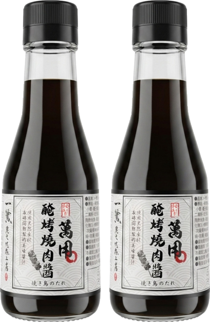 一鷺 秘製醃烤燒肉醬, 2個, 140ml