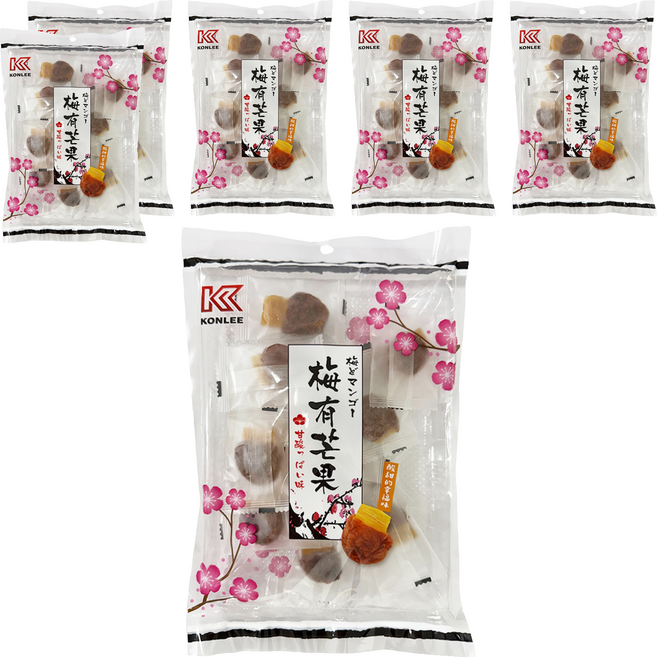 KONLEE 康利 梅有芒果, 6個, 80g