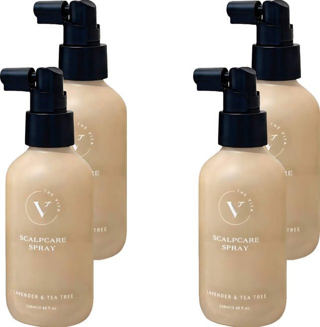 THE VITA 新森活 薰衣草茶樹 頭皮調理液, 4個, 110ml