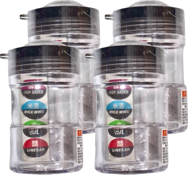 Yan Ming 沿明 米蘭多用途調味罐, 200ml, 4罐