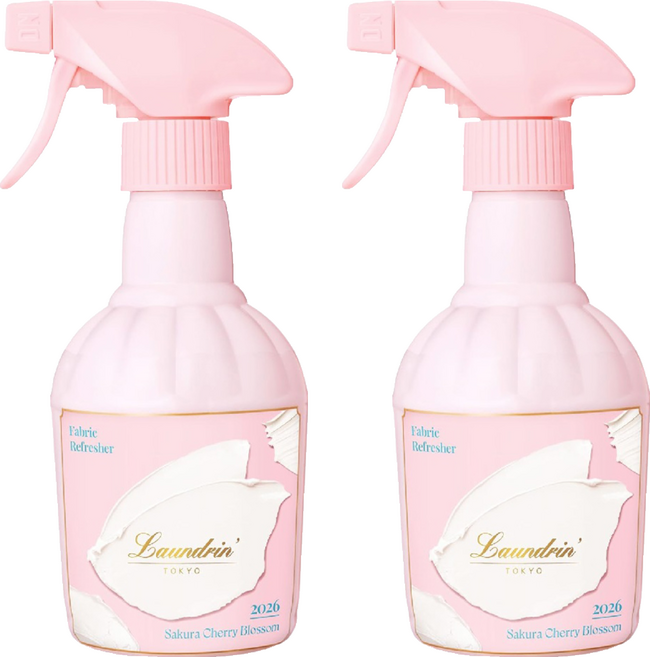 Laundrin' 朗德林 旬選系列芳香噴霧, 2個, 370ml, 櫻花