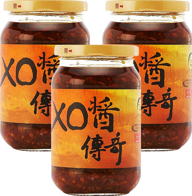十味觀 XO醬傳奇, 350g, 3罐