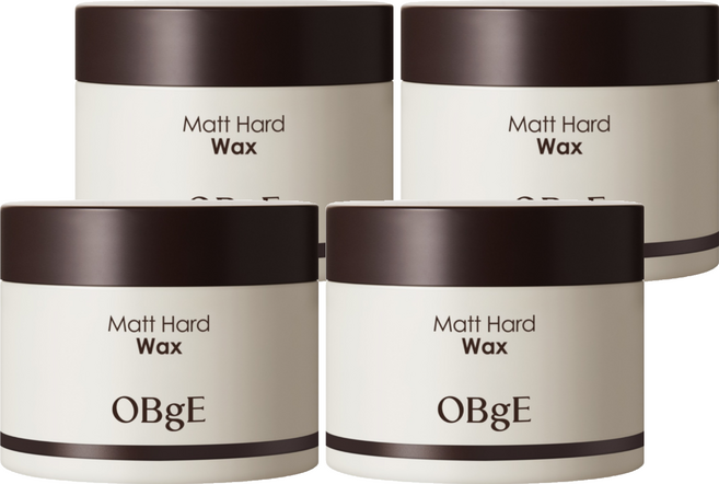 OBgE 台灣公司貨 百變造型護髮髮蠟 淡香型, 120g, 4個