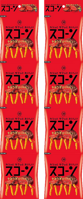 KOIKEYA 湖池屋 Sucorn 酥咔玉米脆棒 4連玉米條 燒烤風味, 60g, 2組