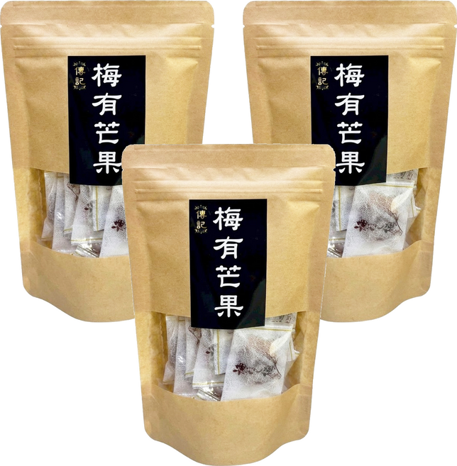傳記 梅有芒果, 3個, 95g