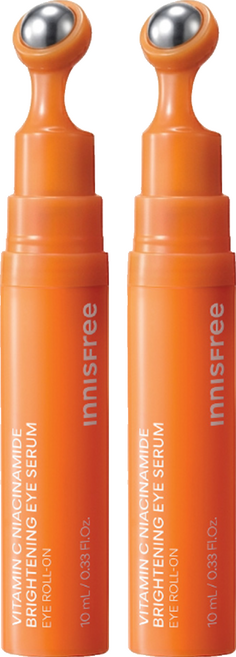 INNISFREE 台灣公司貨 維他命C亮白眼部精華, 2件, 10ml