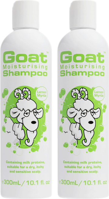 澳洲 Goat 山羊乳保濕洗髮精 檸檬香桃木 台灣公司貨, 2件, 300ml
