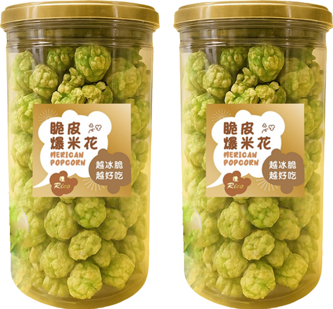 Rico 阿里山葵爆米花, 75g, 2個