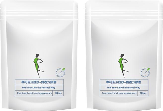 苦瓜胜肽 + 鉻複方膠囊 500mg, 2個, 30顆