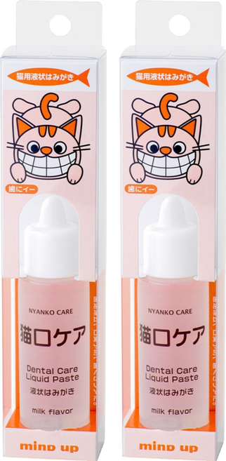 minD up 貓用 液體牙膏, 30ml, 2瓶