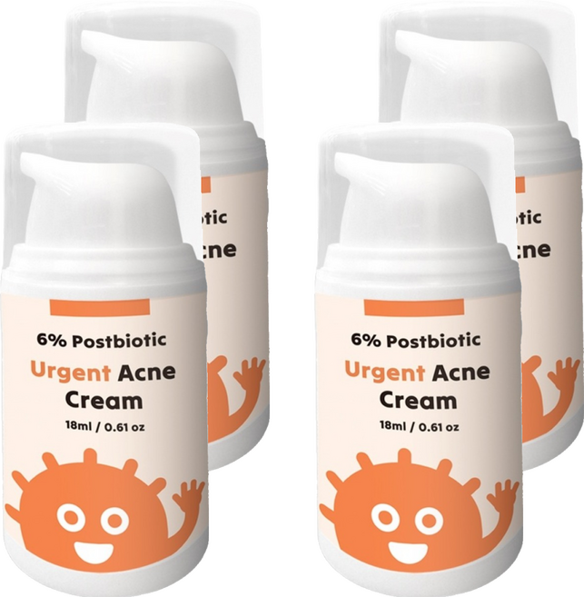 ELLO. 研舒肌 益生菌淨痘調理乳霜 Urgent Acne Cream, 4個, 18ml