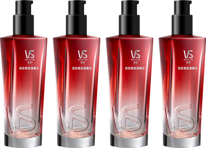 VS 沙宣 台灣公司貨 極致修護精華油, 4個, 80ml