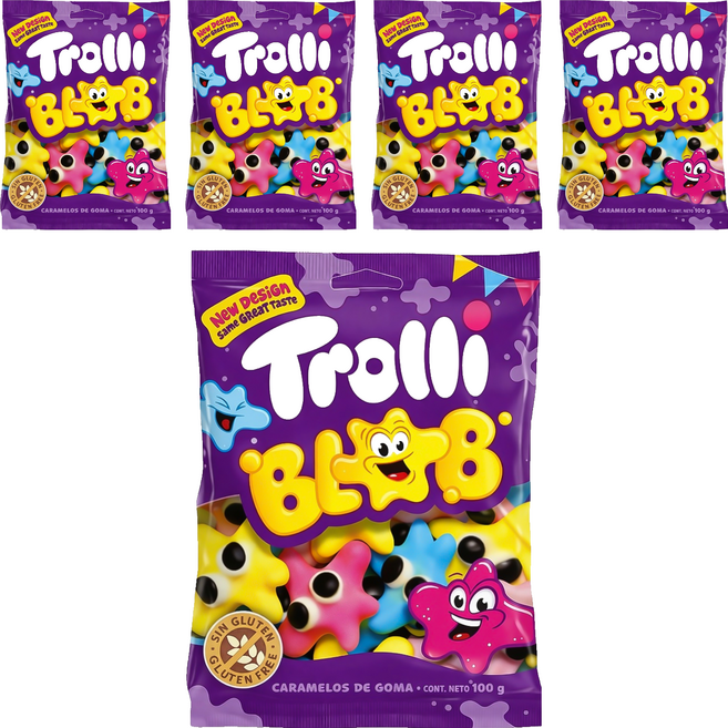 Trolli 多利軟糖 海星造型, 100g, 5個