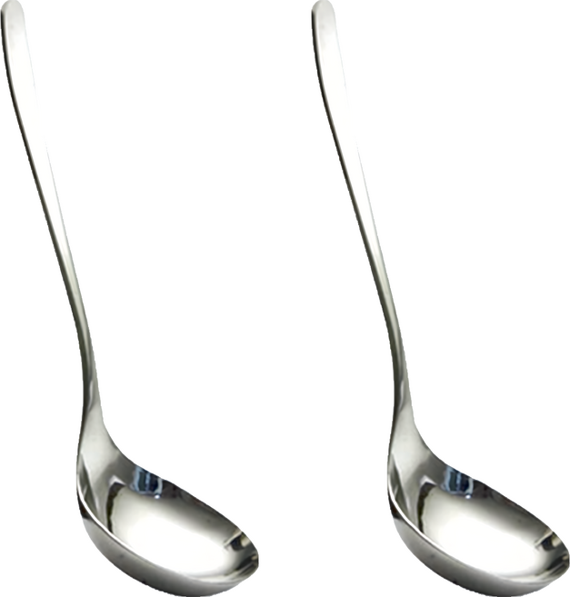 Green Bell 綠貝 316餐具系列, 不鏽鋼 銀色, 2支