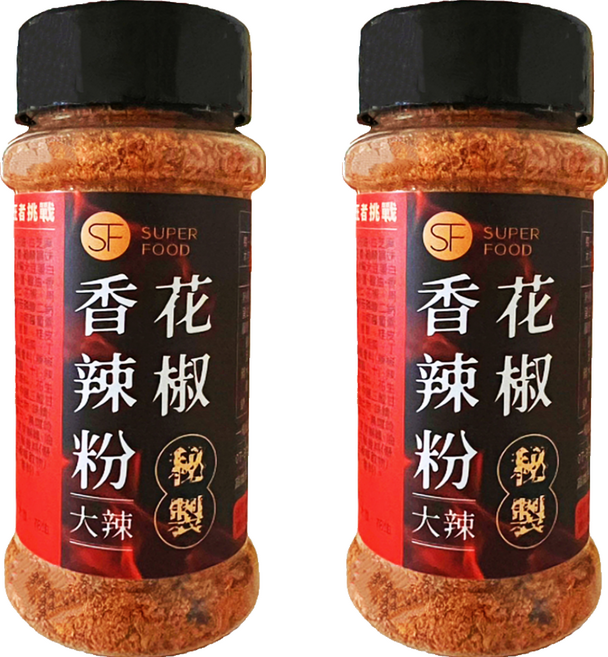 SUPER FOOD 花椒香辣粉 10倍辣, 50g, 2個