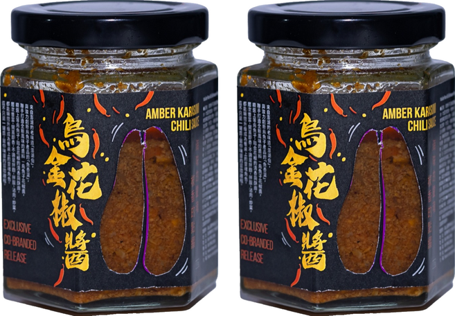 澎湖伯 魚香涎聯名款 烏金花椒醬, 170g, 2個