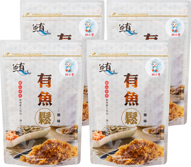 Huikun Firm 蕙坤有魚 旗魚鬆, 100g, 4個