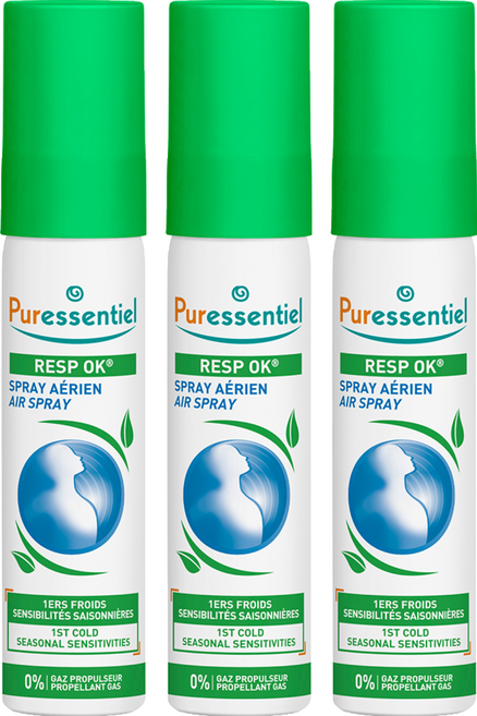 Puressentiel 璞萃 E19 呼吸芬多精 精油噴霧 20ml, 3個
