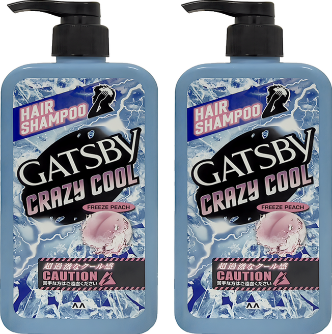 GATSBy 魔法激凍洗髮精 冰涼蜜桃, 250ml, 2瓶