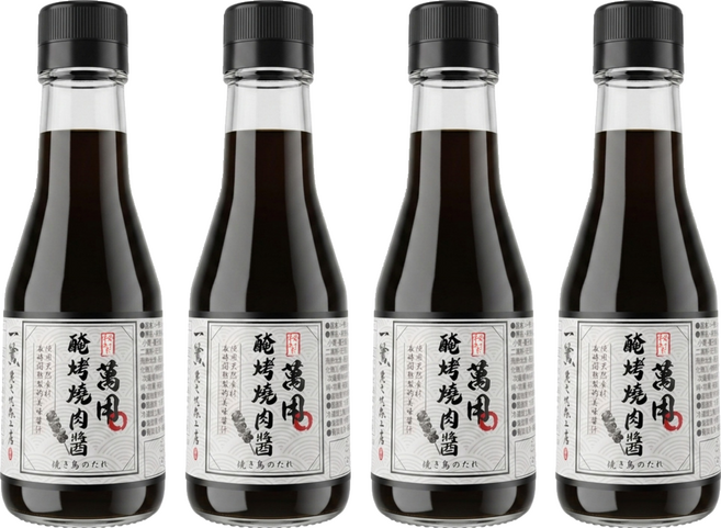 一鷺 秘製醃烤燒肉醬, 4個, 140ml