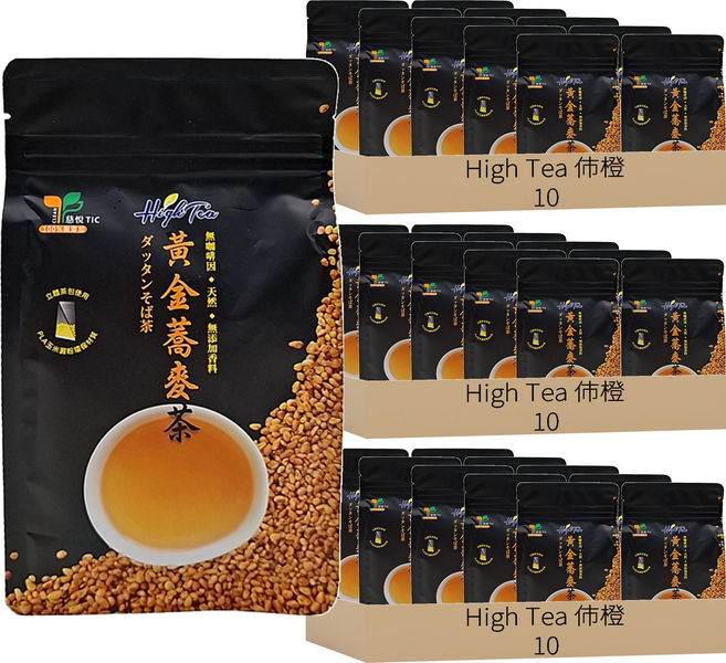 High Tea 伂橙 黃金蕎麥茶, 6g, 15包, 30袋