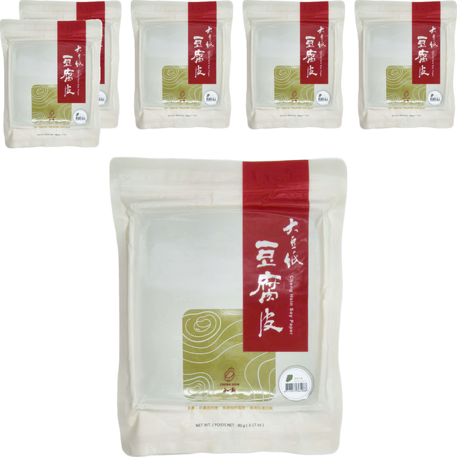CHENG HSIN 承新 大豆紙豆腐皮, 90g, 6包