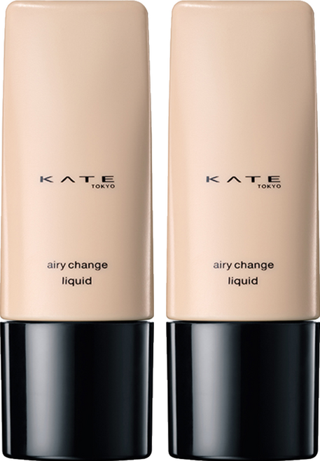KATE 凱婷 極輕感持久粉底液 25ml, 01, 2個