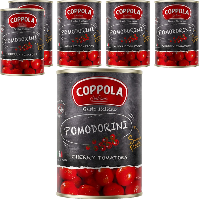 COPPOLA 柯波拉 義大利 整粒小番茄, 400g, 6個