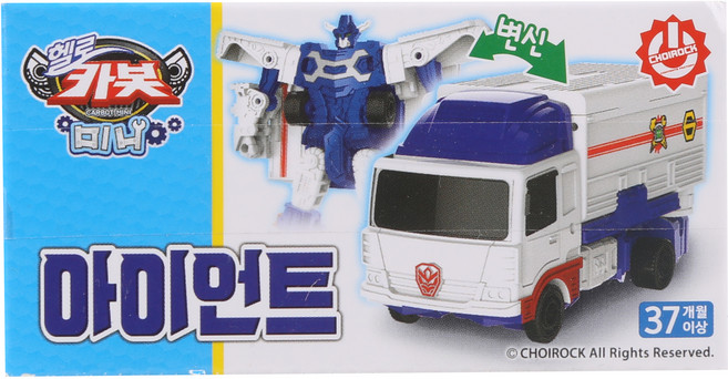 헬로카봇 미니 로봇장난감, 1개, 아이언트